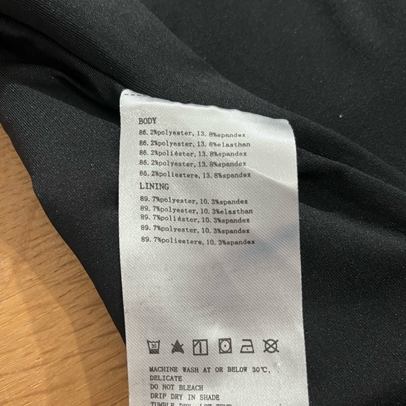 BALEAF Women's Athletic Training One Piece Swimsuit Size 40 X Large New! - Picture 5 of 10